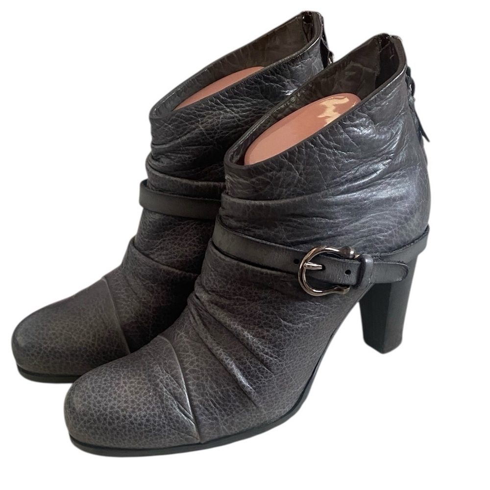 Henry Beguelin leather ankle bootie(39)-Made in Italy